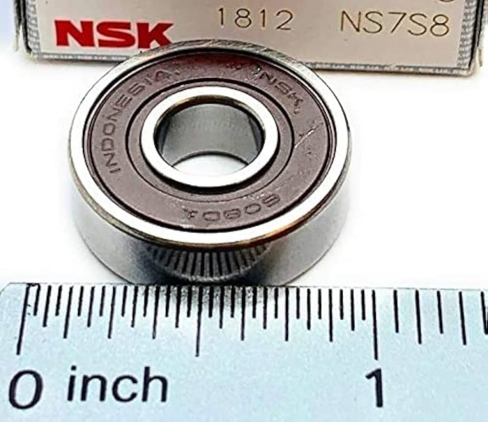 600 Series Single Row Deep Groove Ball Bearing 608D