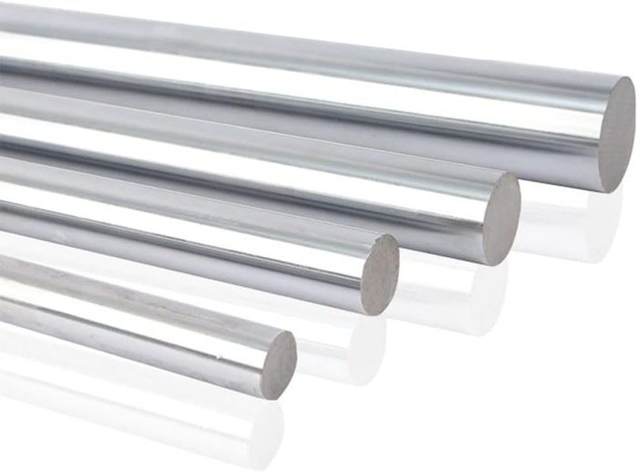 45# Steel Chrome-plated Linear Optical Axis Soft Shaft, 6 7 8 9 10 11 12 14 16 18 20 25 30mm, 1m Long