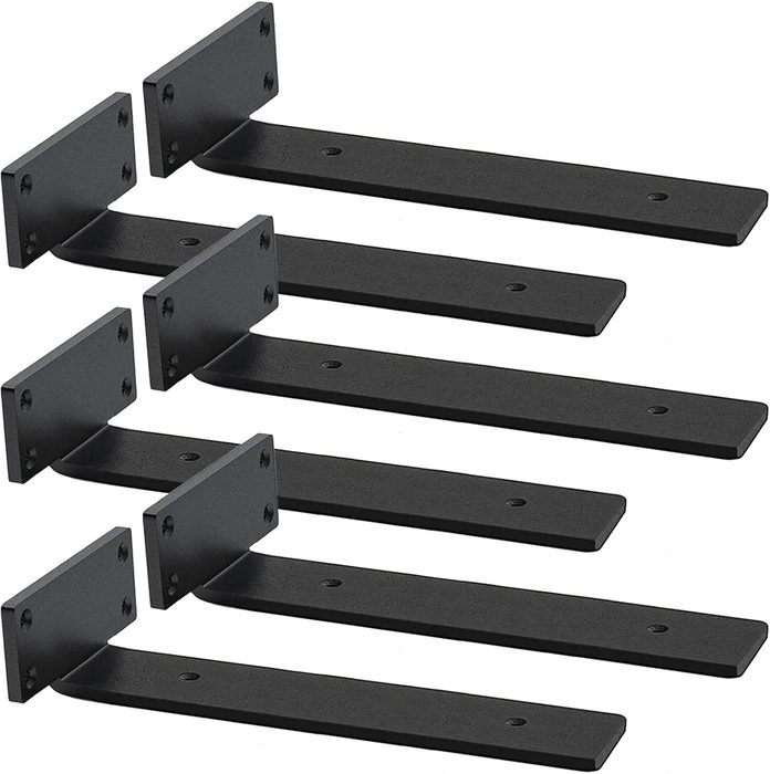 Black Heavy Duty Shelf Support Bracket