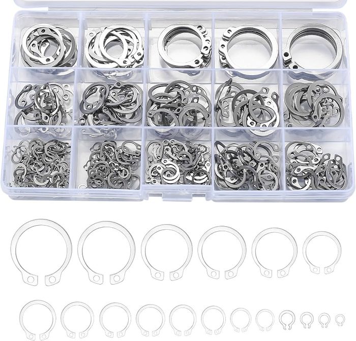 Shaft External Circlips Retaining CirClip Set