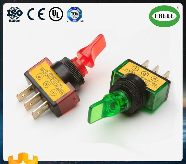 Toggle Switch ASW-14D 12V 20A on/off 3P SPST