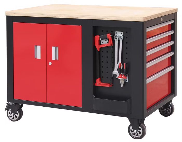 Professional Steel Tool Chest Cart Cabinet Trolley