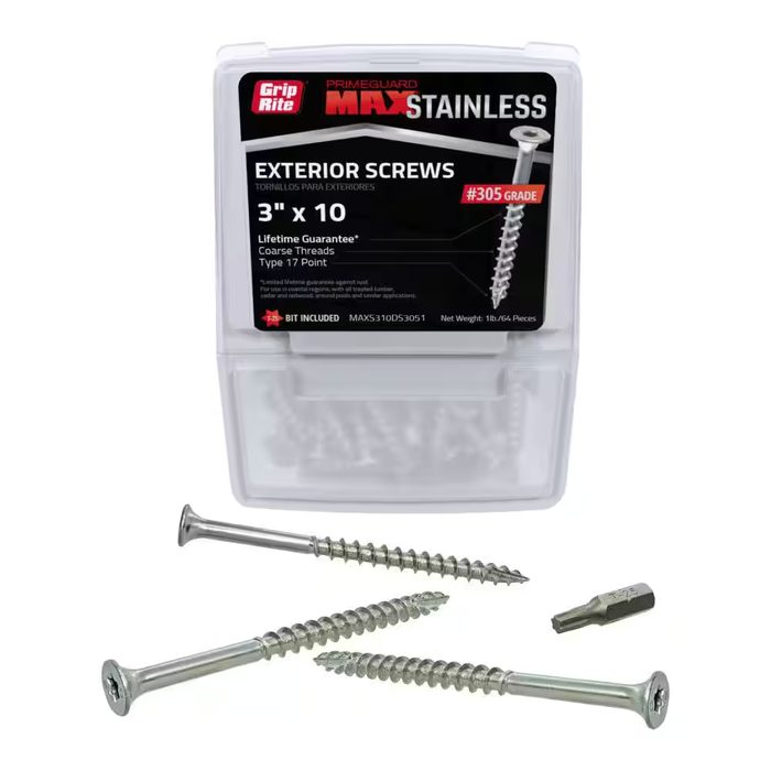 3 in. #10 Star Drive Bugle-Head Screw