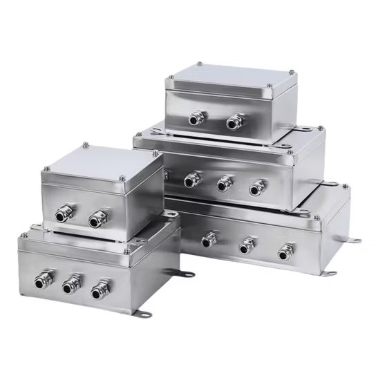 RoHS Approved 304 Stainless Steel Wall Junction Box