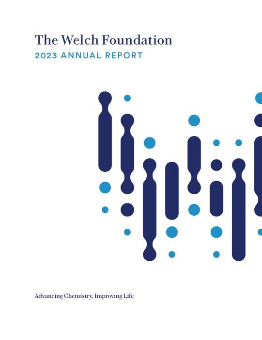 First page of The Welch Foundation