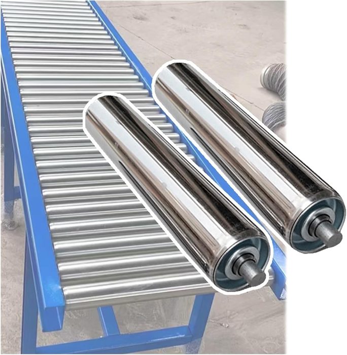 Galvanized & Stainless Steel Conveyor Rollers