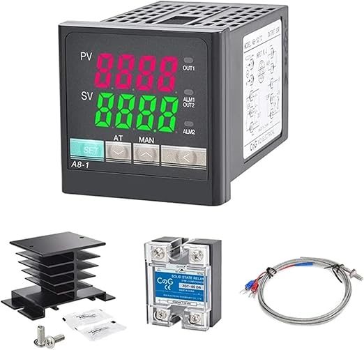 Digital PID Temperature Controller, SSR Output