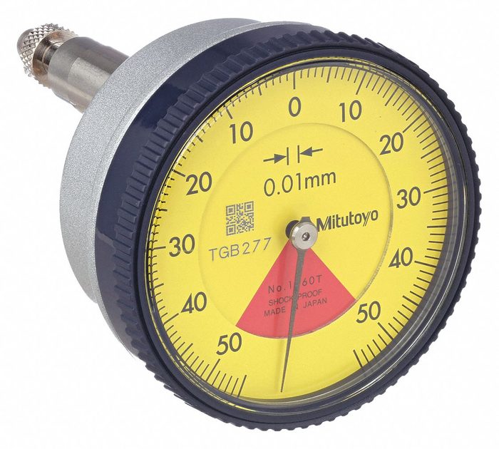 Metric Back Plunger Dial Indicator