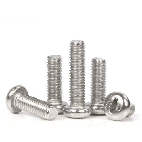 304 Stainless Steel Phillips Cross Pan Head Machine Screws