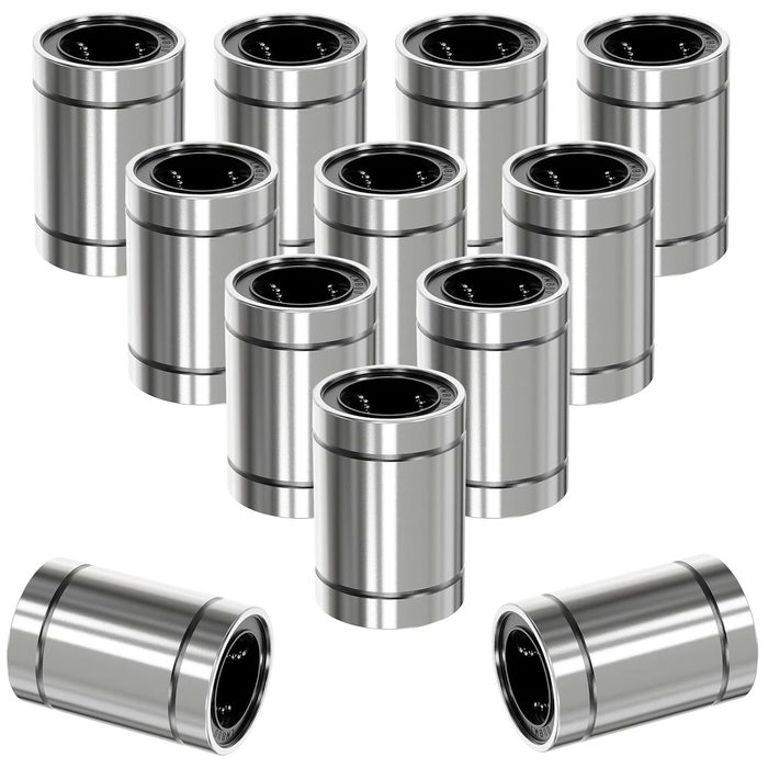 LM8UU Linear Ball Bearing 8mm Bore Dia 15mm OD 45mm Length
