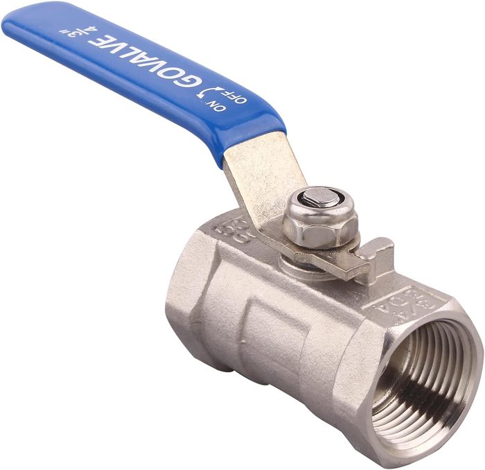 NPT Standard Port Ball Valves for Water, Oil, and Gas (3/4")