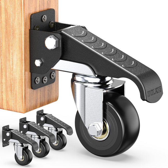 Retractable Casters Heavy Duty Casters with Lifting & Lowering