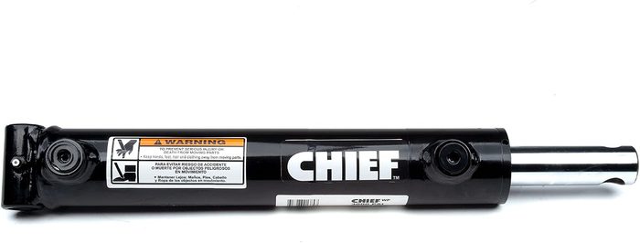 WP Welded Hydraulic Cylinder – 2" Bore x 60" Stroke, Double-Acting Pin-Eye Cylinder – 3000 PSI, 1.25" Rod, 0.75" Pin, SAE 8 Ports – Cross-Tube Mount