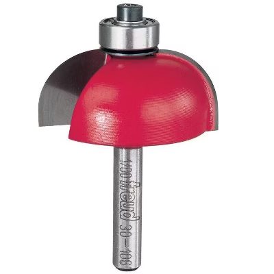 1/2 in. D X 1/2 in. X 2-13/16 in. L Carbide Bearing Flush Trim Bit