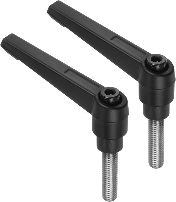 Clamping Lever Handles M8 x 25mm Threaded Male Stud