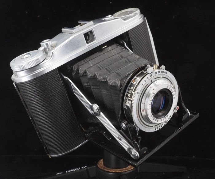 Leather Bellows for Agfa Isolette II f4.5 Apotar Prontor-SV shutter