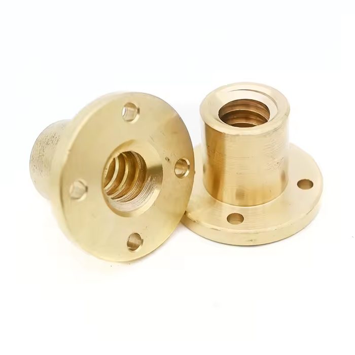 Trapezoidal Thread Nut, Left-Hand Thread, Single Start, TR 16x4