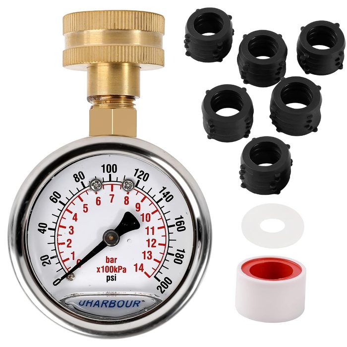 Water Pressure Gauge, Glycerin
