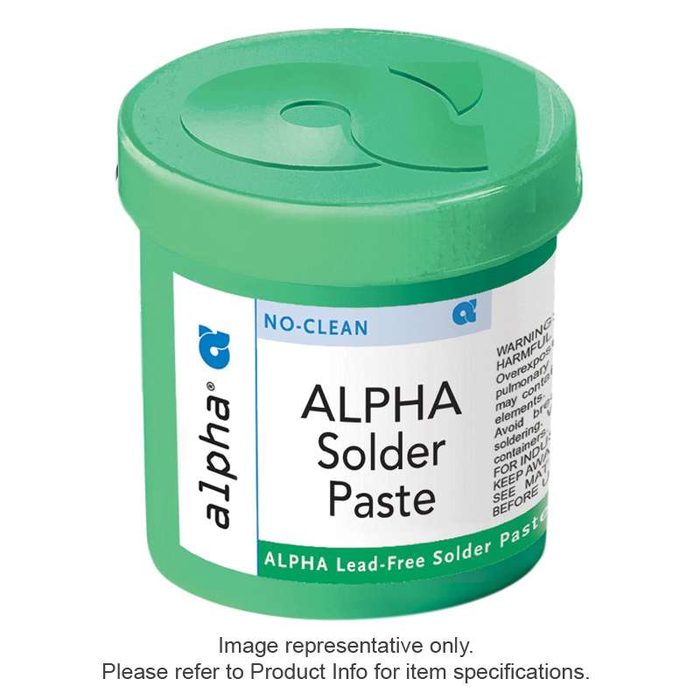 Lead-Free Medium-Temperature No-Clean Solder Paste