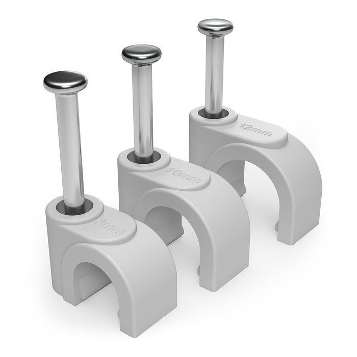 Round Cable Wire Clips
