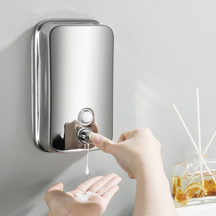 Liquid Soap Manual Wall-Mount Dispenser
