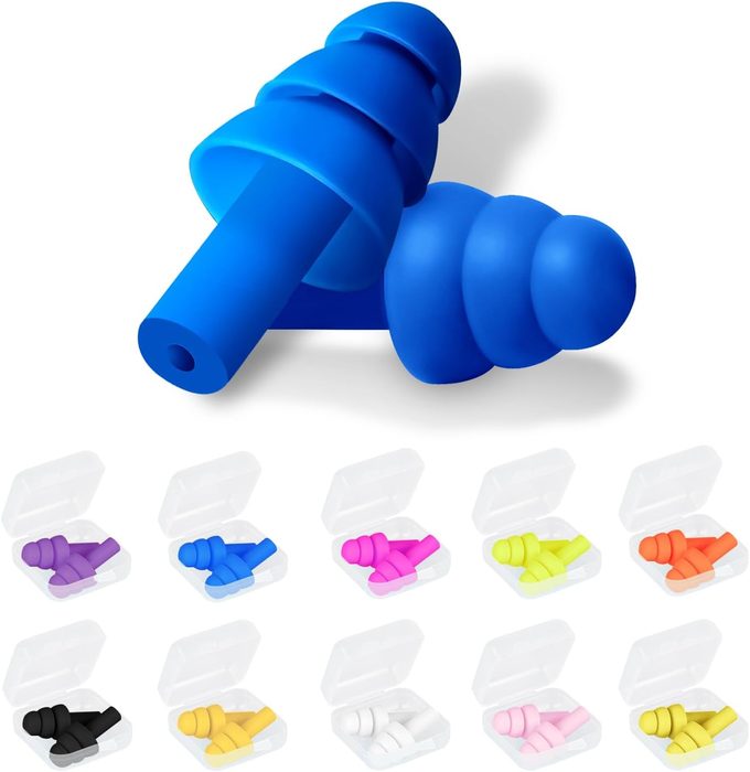 Noise Cancelling Ear Plugs, Reusable