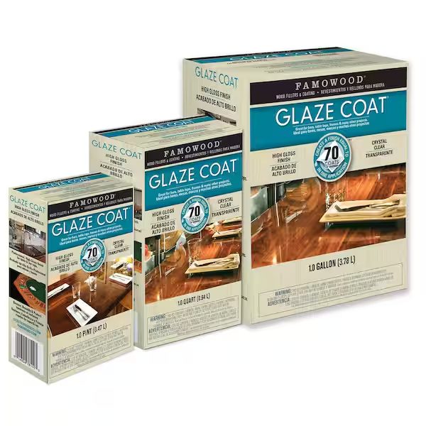 1 qt. Glaze Coat Clear Epoxy Kit