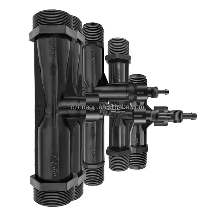 3/4 Inch Venturi Injector 1~3m3/hr for Ozone Mixing