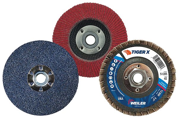 Flap Disc, Med., 4-1/2 in.