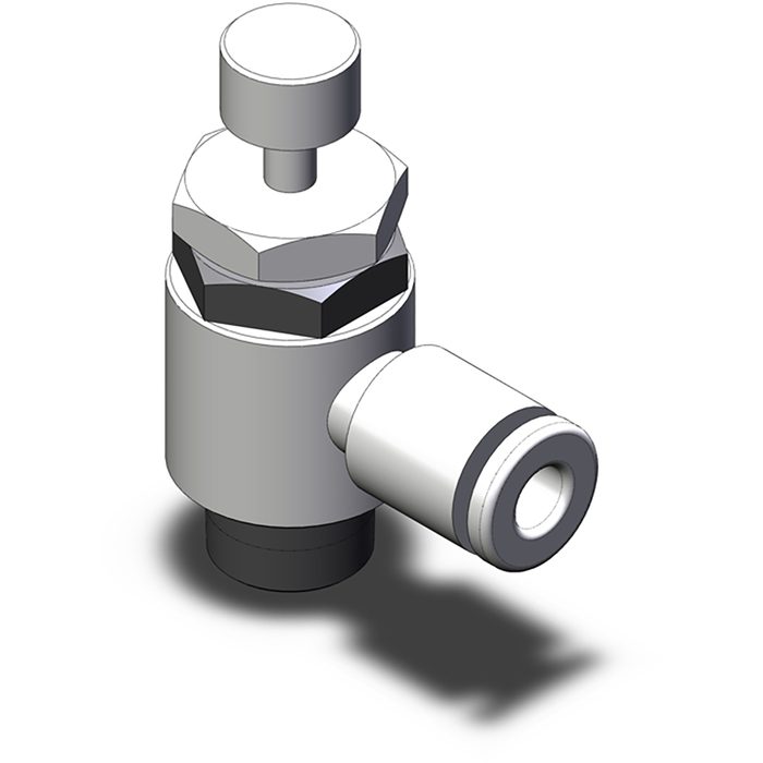 Flow Control w/ 1/8, 1/4 standard Body Size