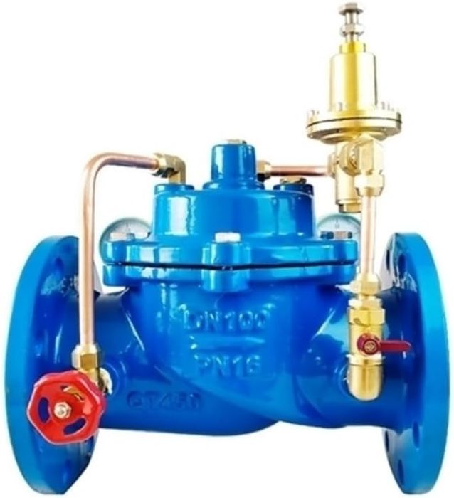 Ductile Iron Flange Pilot Operated Pressure Relief Valve
