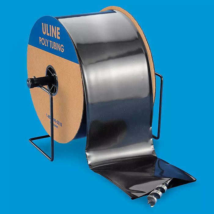 Black Poly Tubing Roll - 6 Mil, 8" x 1,000'