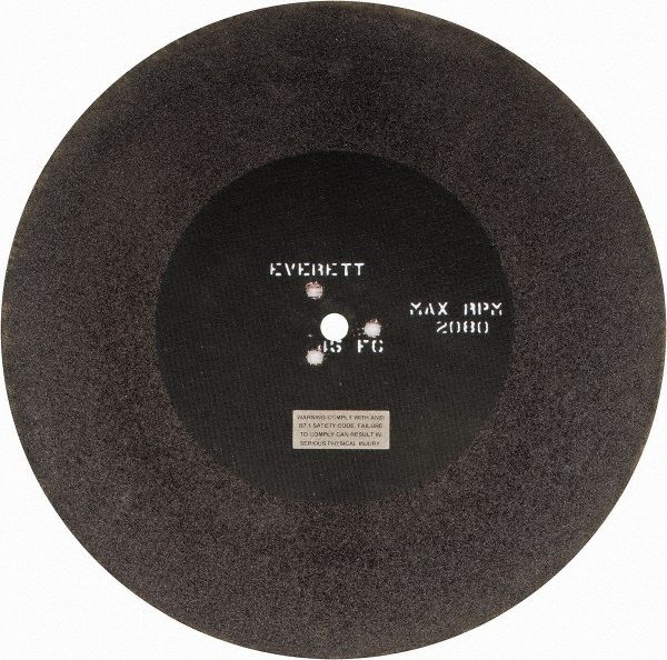 Cutoff Wheel: Type 1 (01/41), 26" Dia, 7/32" Thick, 1" Hole, Aluminum Oxide 24 Grit