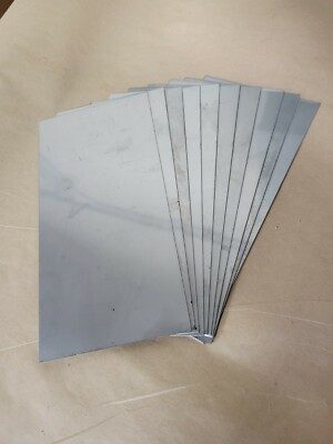 Plate, 0.060 inch thick, 5 x 8 inch, Cold Rolled Steel