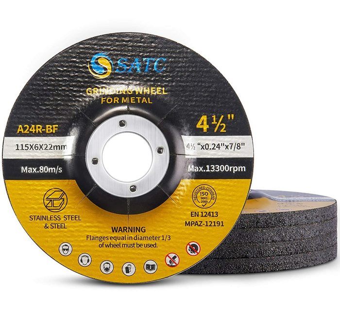Grinding Wheels 4.5" x 1/4" x 7/8" for Metal