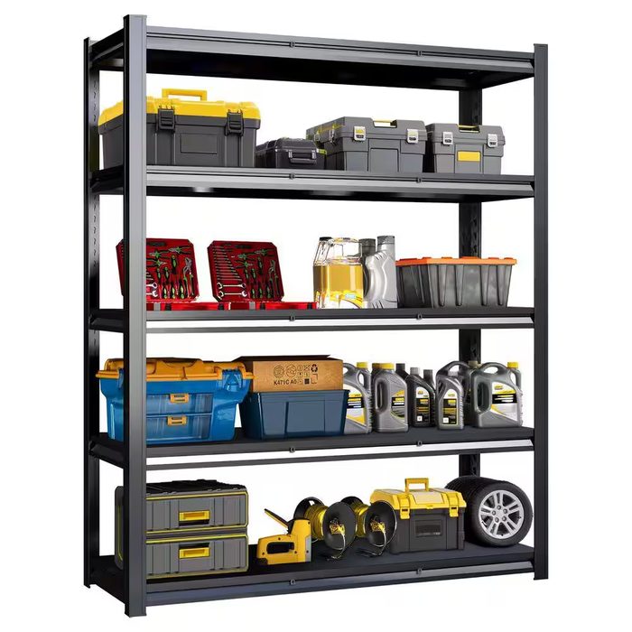 5-Tier Heavy Duty Steel Freestanding Adjustable Storage Unit