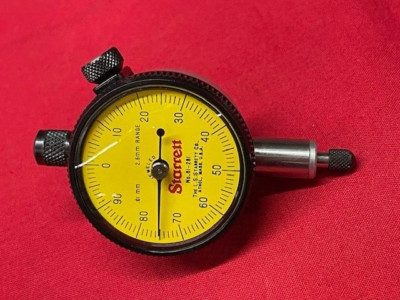 2.5mm Range x 1.6875" Dial x 0.01mm Grad AGD Group 1 Dial Indicator