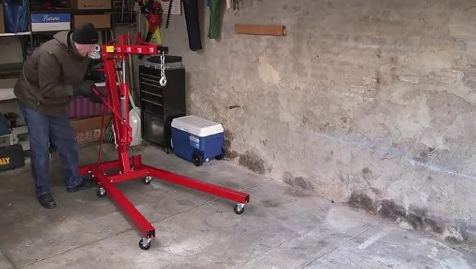 Engine Hoist, 2-Ton Capacity, 89 in. Lift