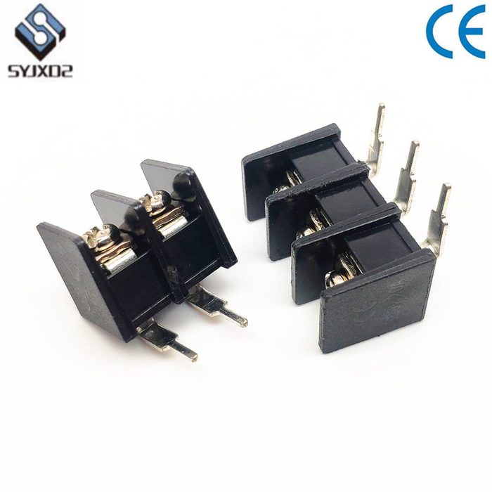 Barrier Terminal Block Strip Zb35 Right Angle 8.25mm