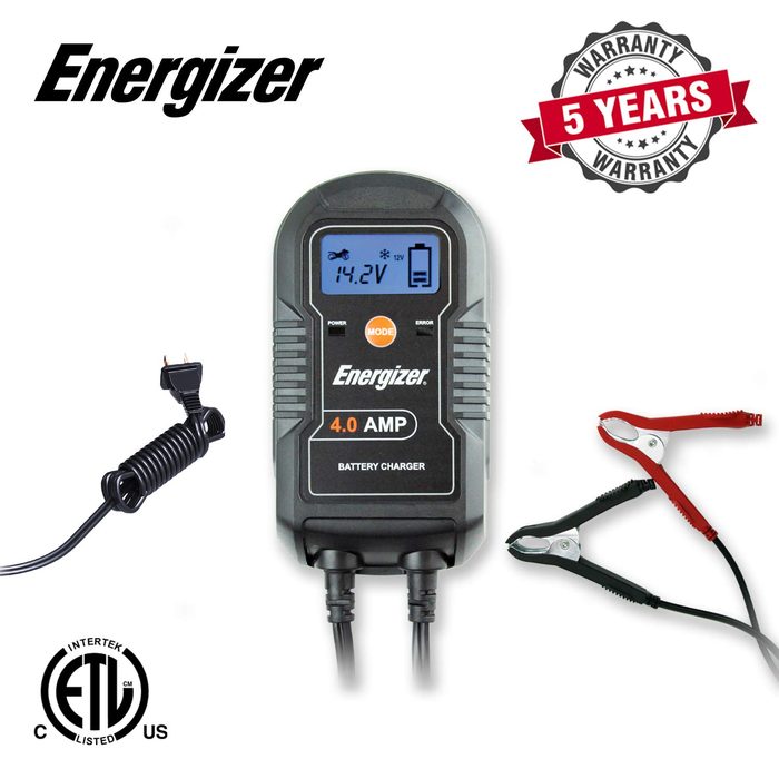 2-Amp Battery Charger/Maintainer, 9-Step Smart