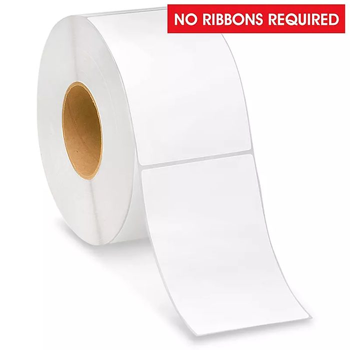 4" x 6" White Industrial Direct Thermal Labels Roll