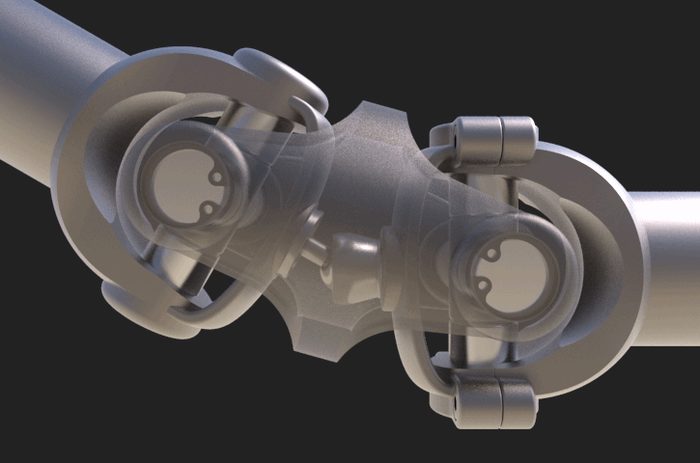 Double Cardan Driveshaft