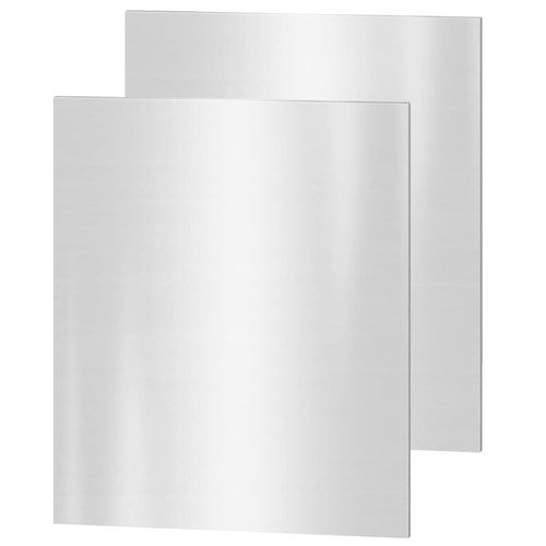 304 Stainless Steel Sheets, 4" x 6"