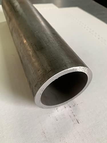 DOM Seamless Round Tube, Mild Steel, 2" OD x 1/4" Wall, 1-1/2" ID