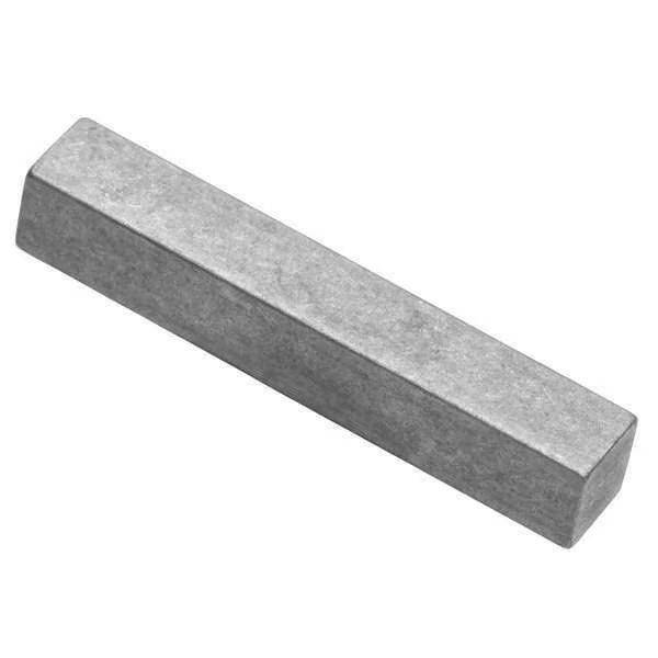 3/8" x 1-1/2"L Square End Undersize Grade 1018 Low Carbon Machine Key