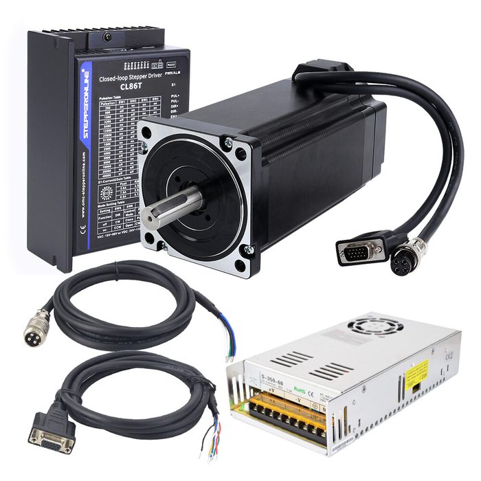 NEMA 34 Hybrid Closed Loop Stepper Motor