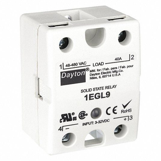 Solid State Relay, Screw, Surface, Triac