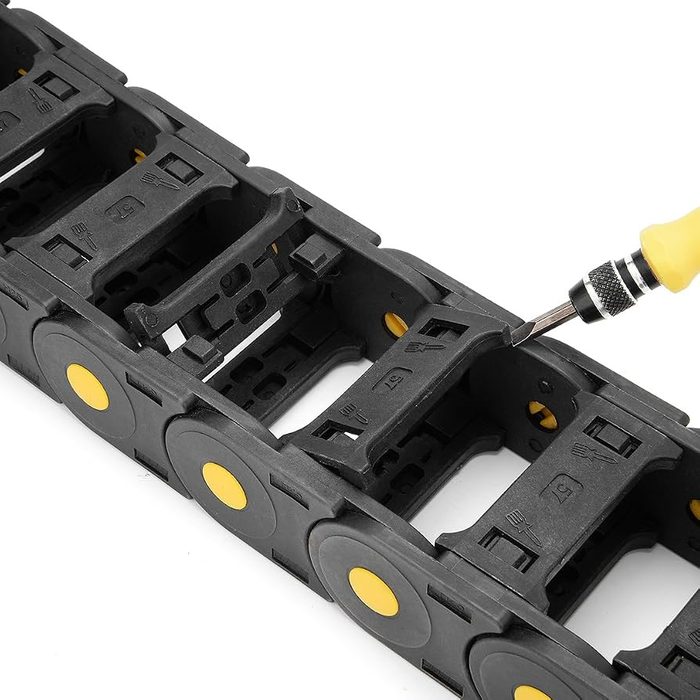 Plastic Cable Chain Fully-Enclosed Drag Chain Wire Carrier