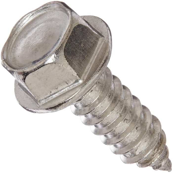 Sheet Metal Screw, Hex Washer Head