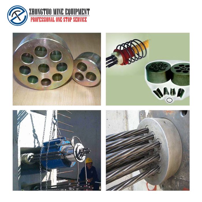 Concrete Anchors with Tension End Anchors